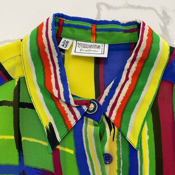 Versus Gianni Versace vintage blouse - Picture 4 of 10